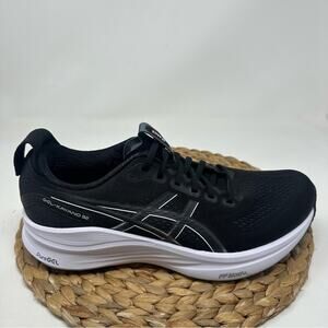 ASICS Gel Kayano 32 Running Shoes Black White Size 11.5 WIDE Men's